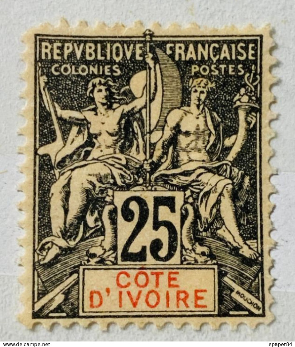 Côte D'Ivoire YT N° 8 Neuf* - Unused Stamps