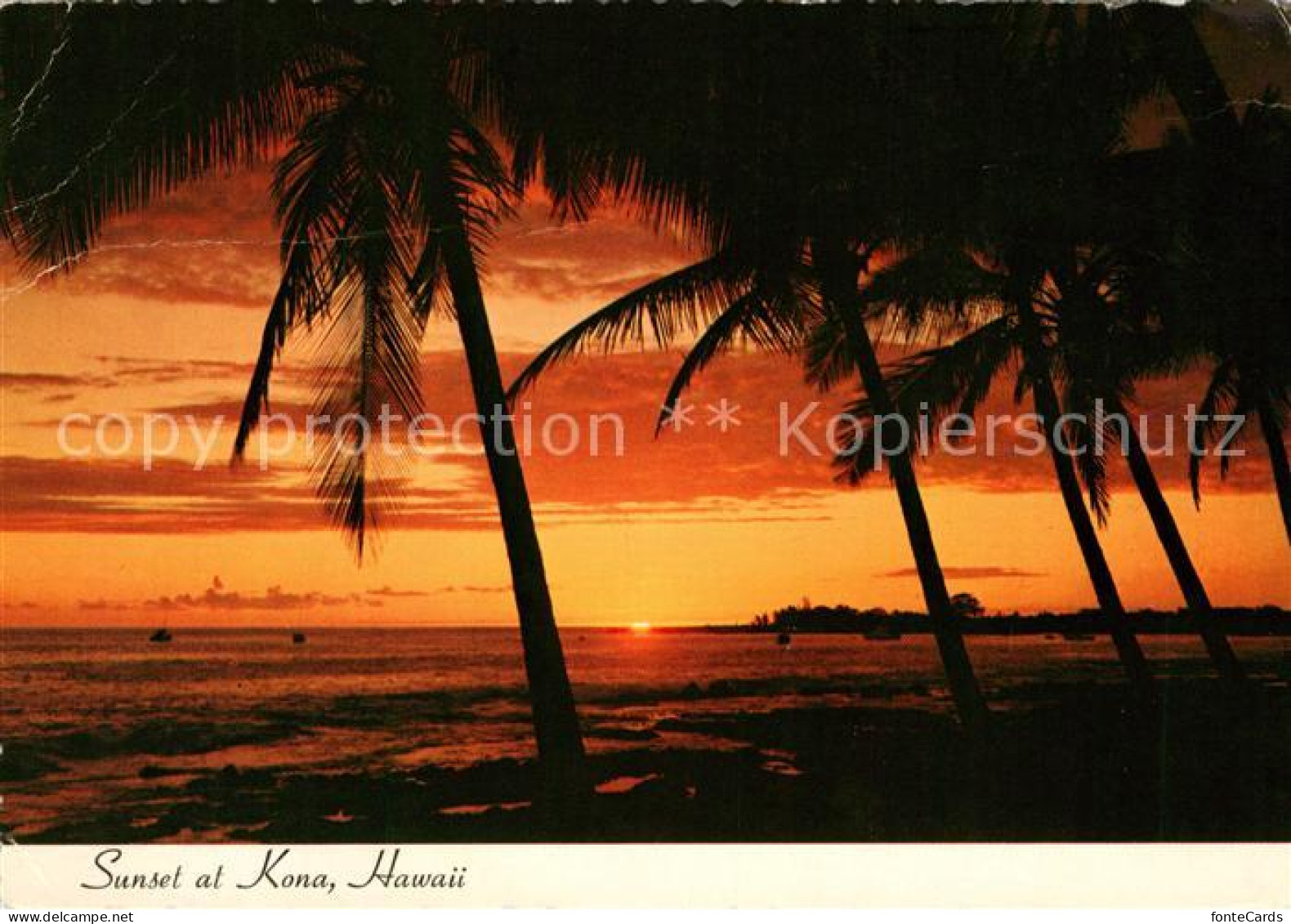 73164562 Hawaii_US-State Kona Sonnenuntergang - Autres & Non Classés
