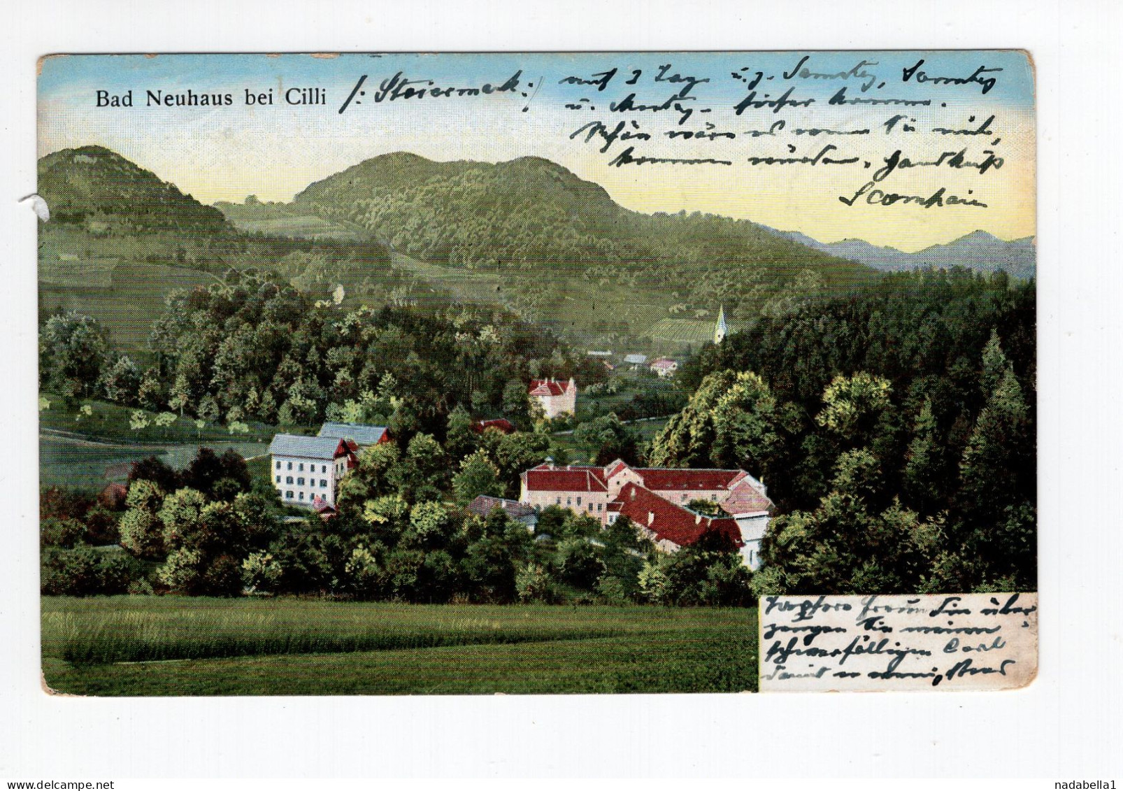 1904? SLOVENIA,AUSTRIA,CELJE,CILLI,USED ILLUSTRATED POSTCARD - Slowenien