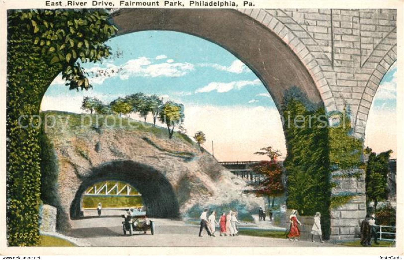 73162616 Philadelphia_New_York East River Drive Tunnel Bruecke - Autres & Non Classés