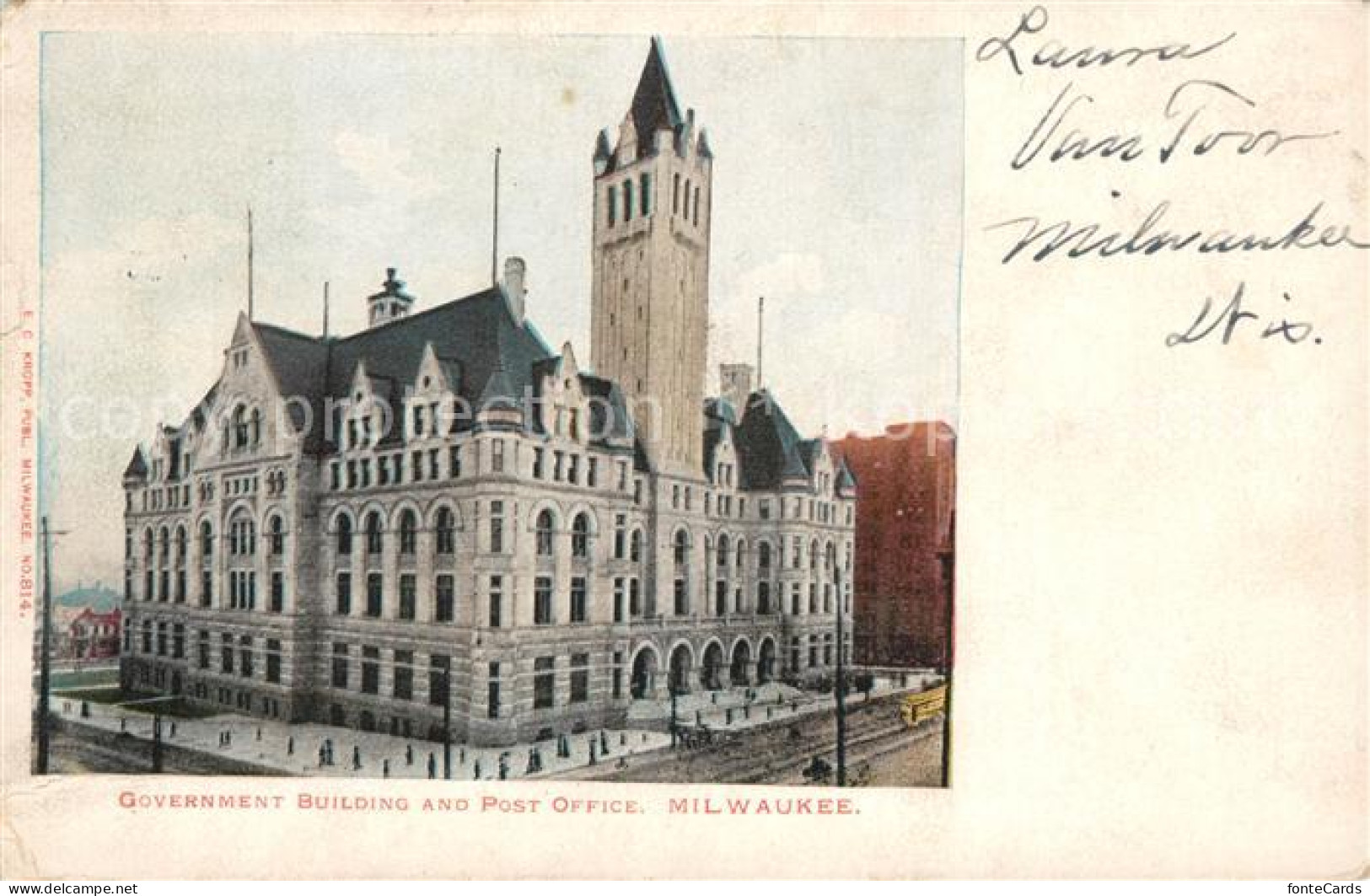 73162605 Milwaukee_North_Carolina Government Building Post - Andere & Zonder Classificatie