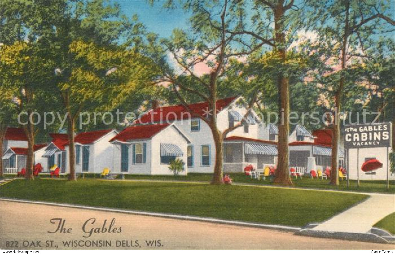 73153928 Wisconsin_Dells The Gables Oak Street - Autres & Non Classés
