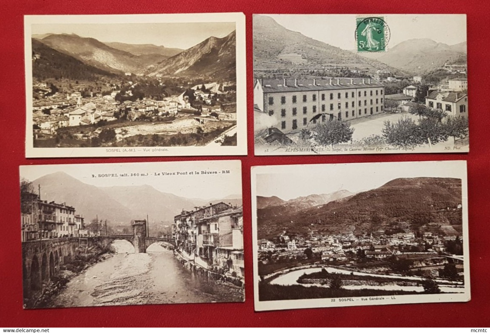 4 Cartes -   Sospel  -( 06 -  Alpes Maritimes ) - Sospel