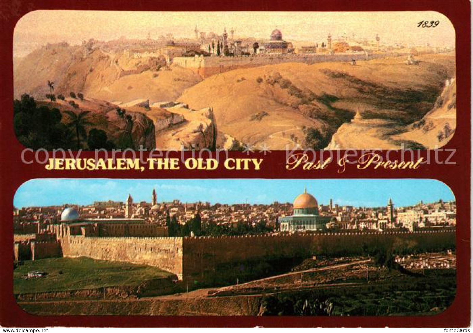 73152470 Jerusalem Yerushalayim The Old City Past And Present Israel - Israel