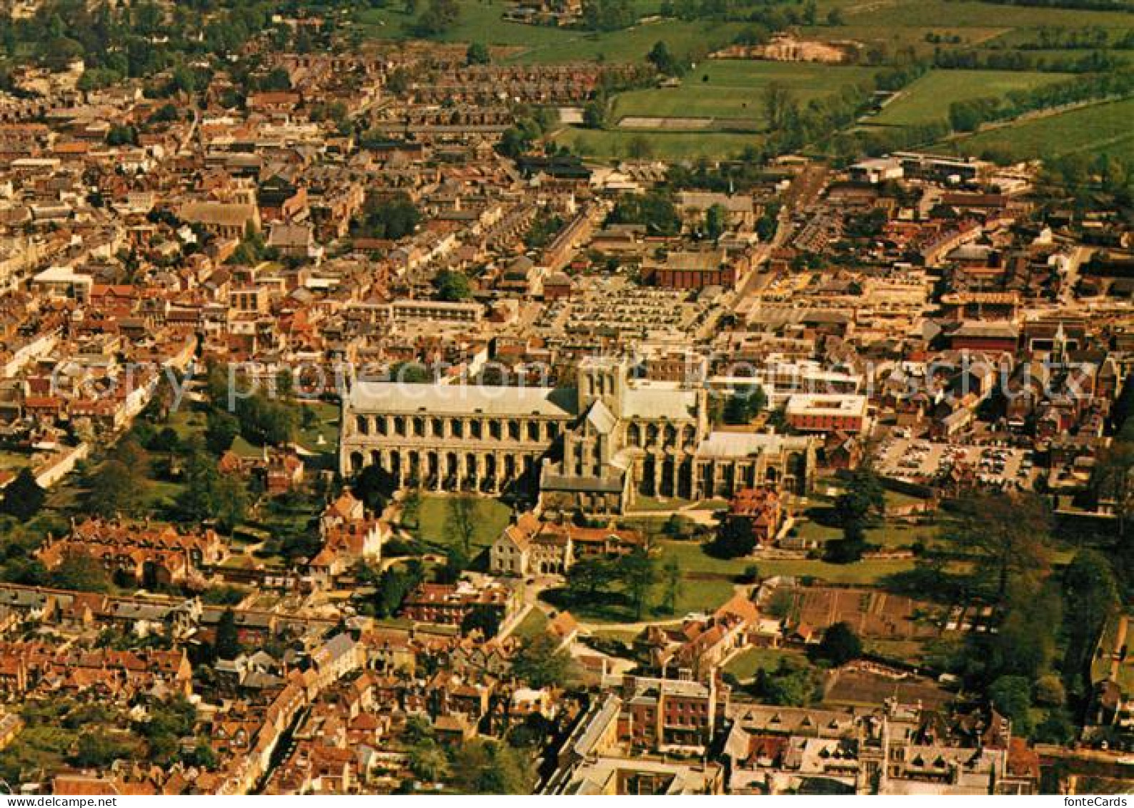 73151842 Winchester Aerial View Winchester - Sonstige & Ohne Zuordnung