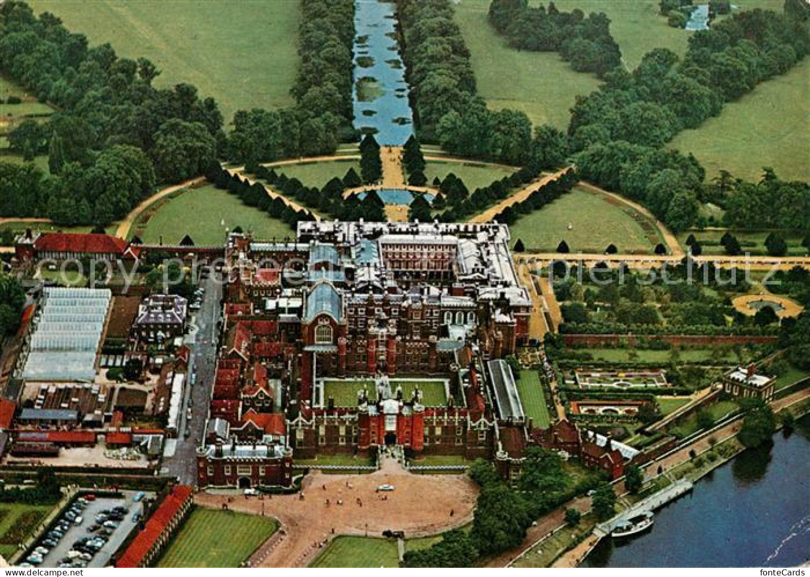 73151688 Middlesex Hampton Court Palace Air View - Altri & Non Classificati