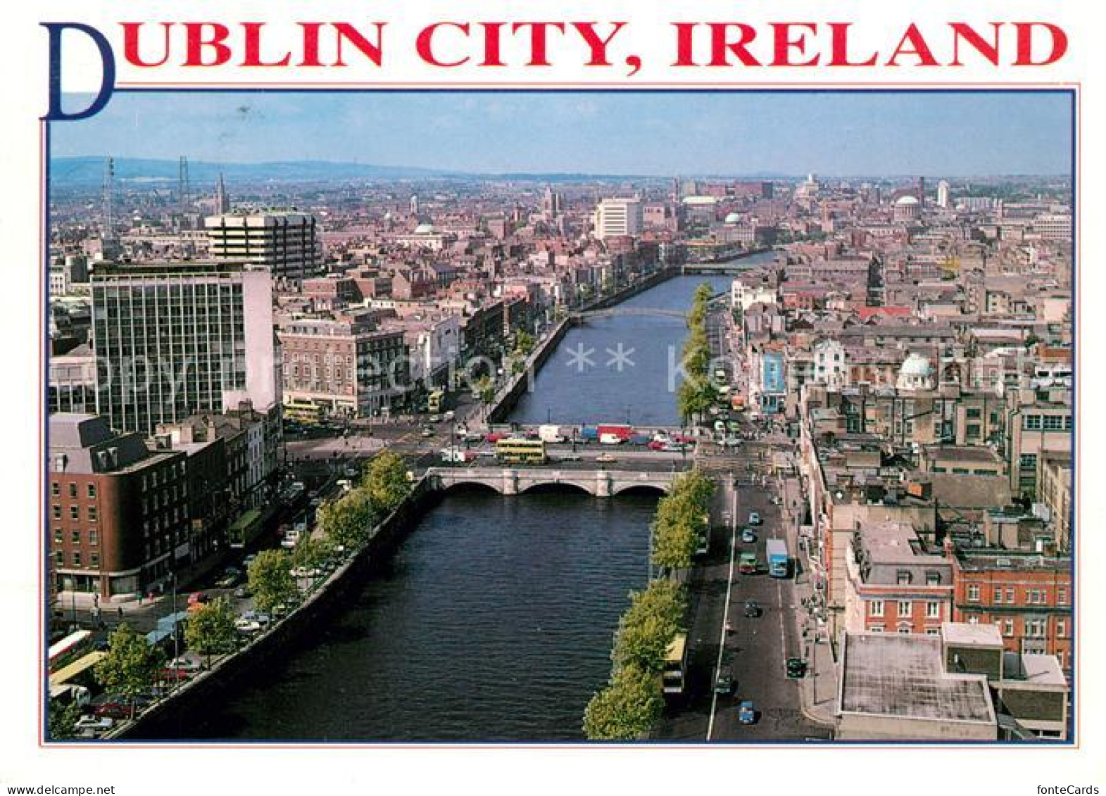 73150915 Dublin Ireland Stadtpanorama City Fliegeraufnahme  - Altri & Non Classificati