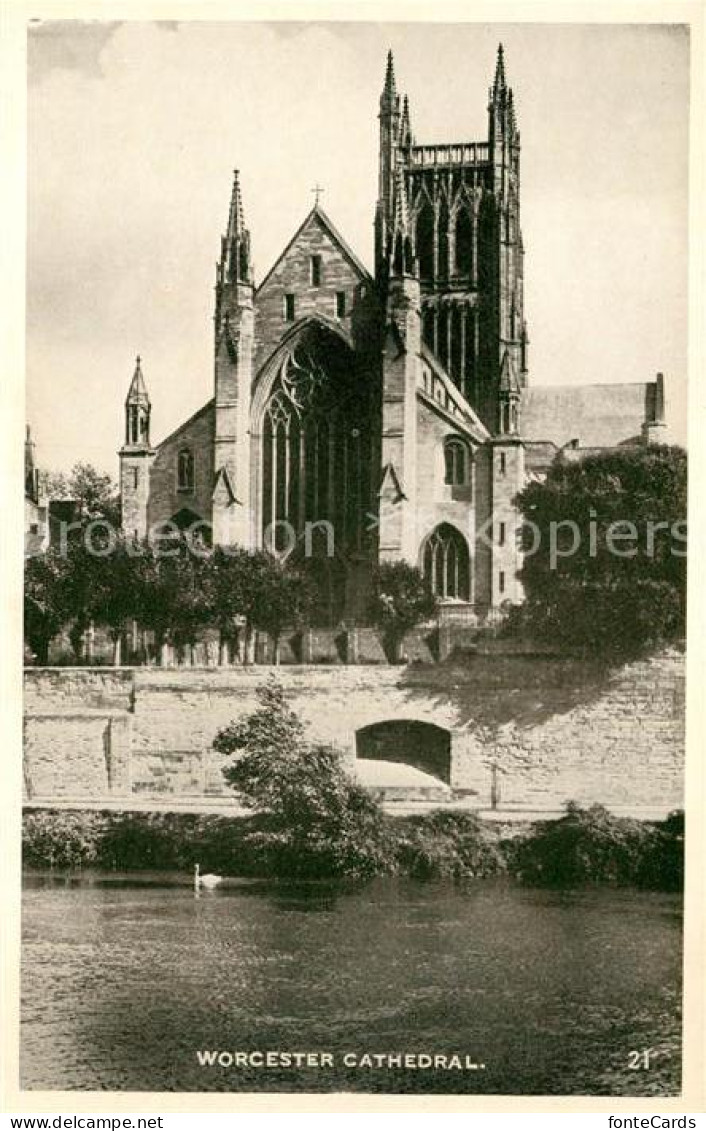 73137029 Worcester Cathedral Worcester - Sonstige & Ohne Zuordnung