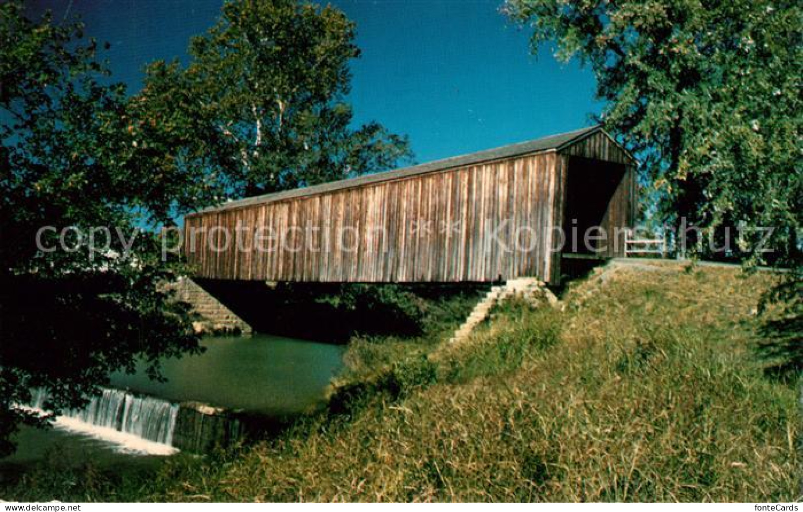 73132118 Jackson_Missouri Bufordville Covered Bridge Old Bollinger Mill - Altri & Non Classificati