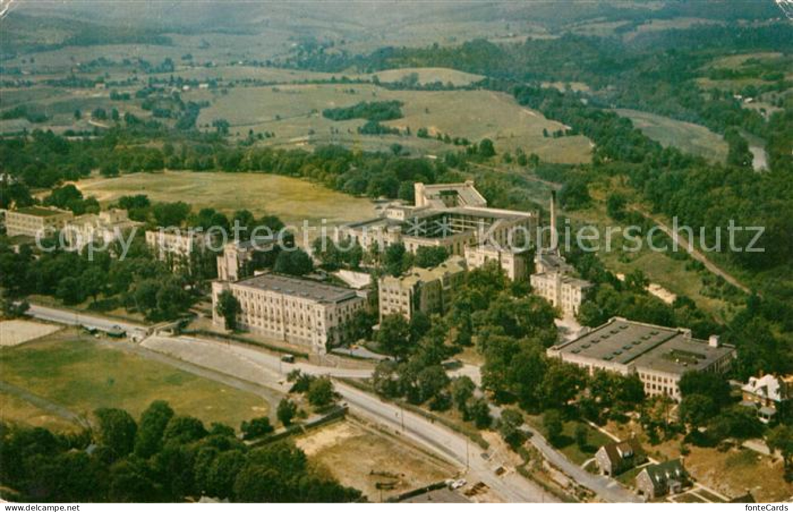 73131827 Lexington_Virginia Aerial View Of Virginia Military Institute - Sonstige & Ohne Zuordnung