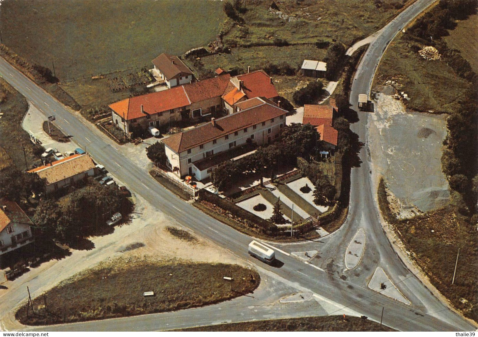 Pont De Gratteroche Ardon Le Pasquier Vannoz Hôtel Vue Aérienne Ruyant Canton Champagnole - Autres & Non Classés