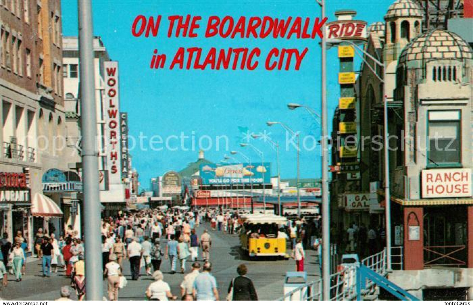 73131785 Atlantic_City_New_Jersey On The Boardwalk - Altri & Non Classificati