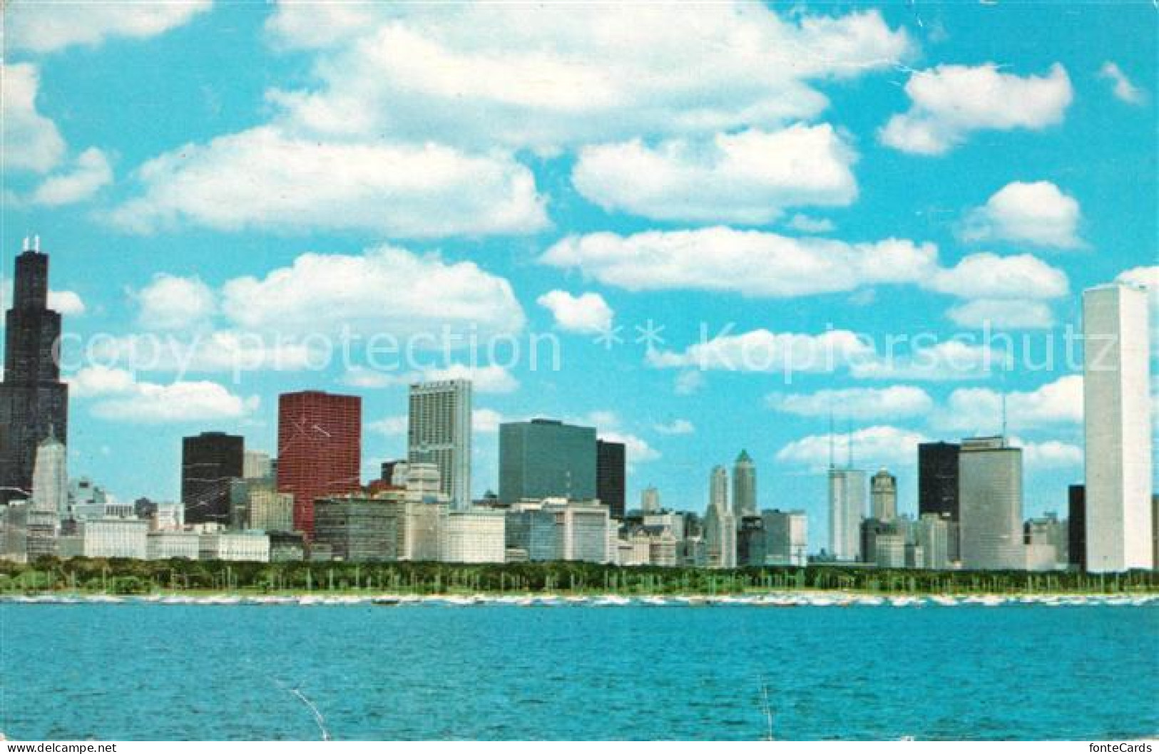 73131781 Chicago_Illinois Skyline - Sonstige & Ohne Zuordnung