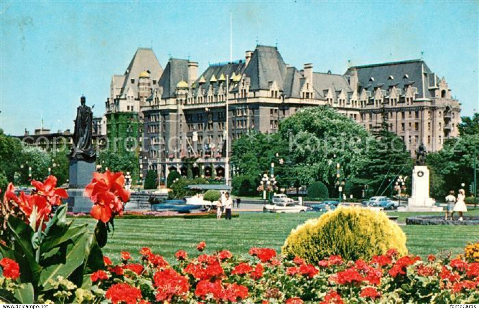 73131757 Victoria British Columbia Empress Hotel Monument  - Non Classificati