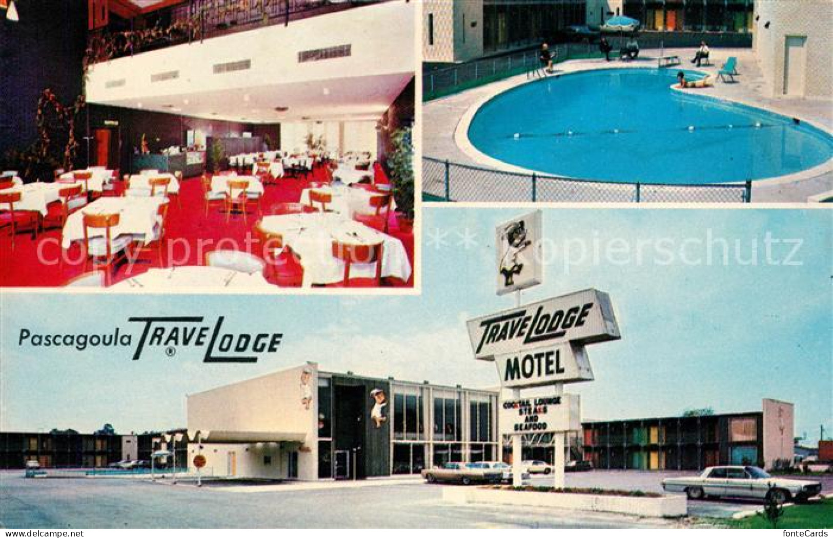 73131733 Pascagoula Travel Lodge Motel Swimming Pool - Autres & Non Classés
