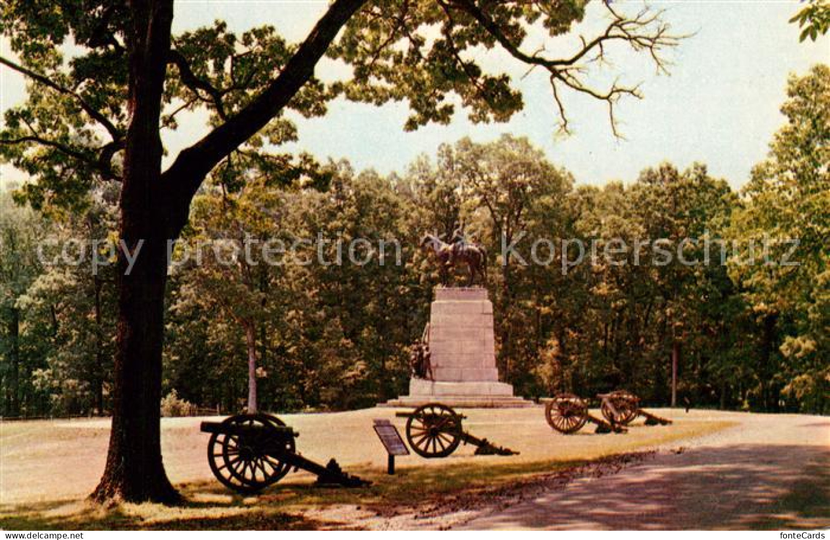 73131716 Gettysburg Pennsylvania Virginia State Monument Statue Of General Lee C - Other & Unclassified