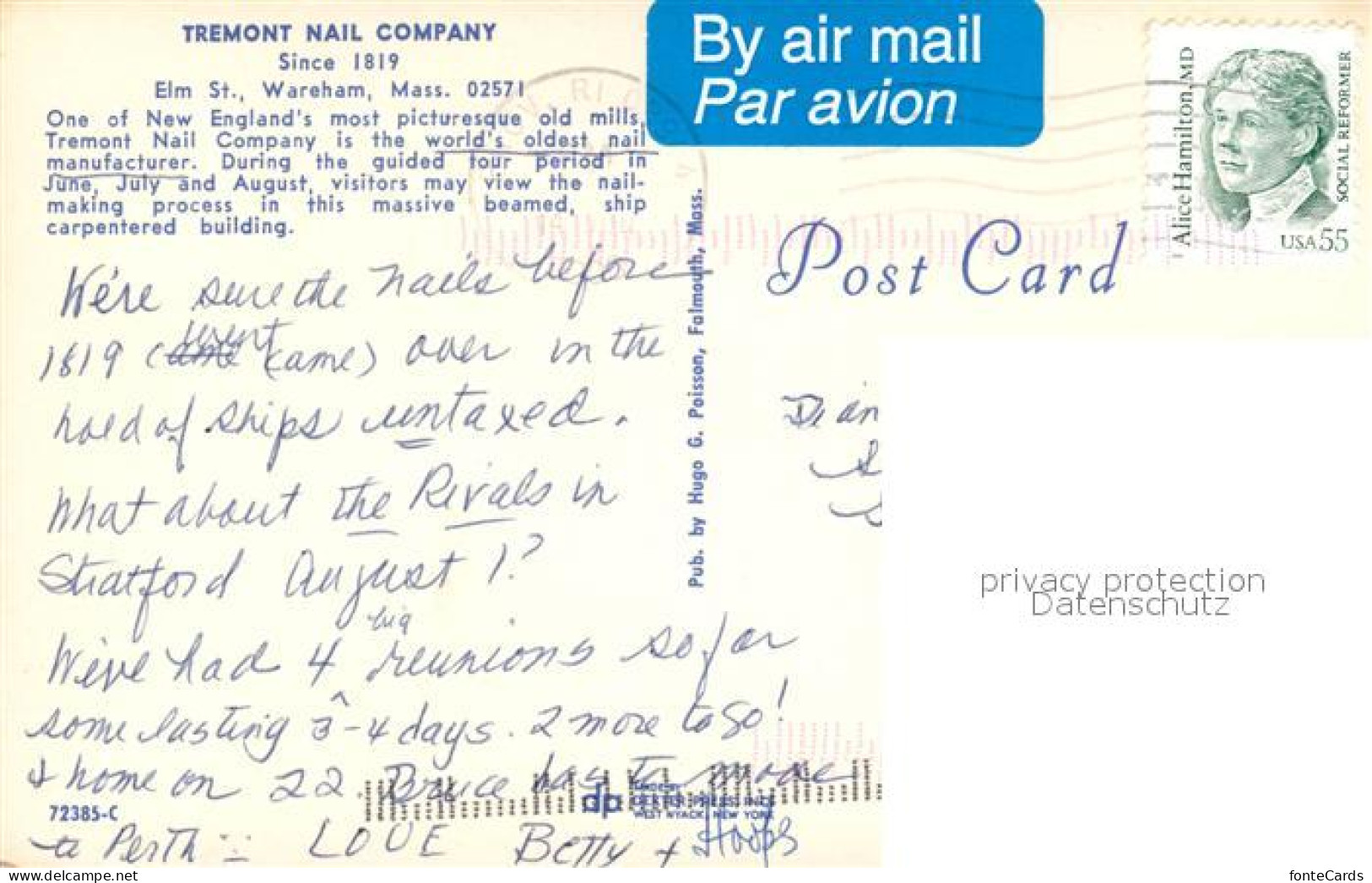 73131661 Wareham_Massachusetts Tremont Nail Company - Other & Unclassified