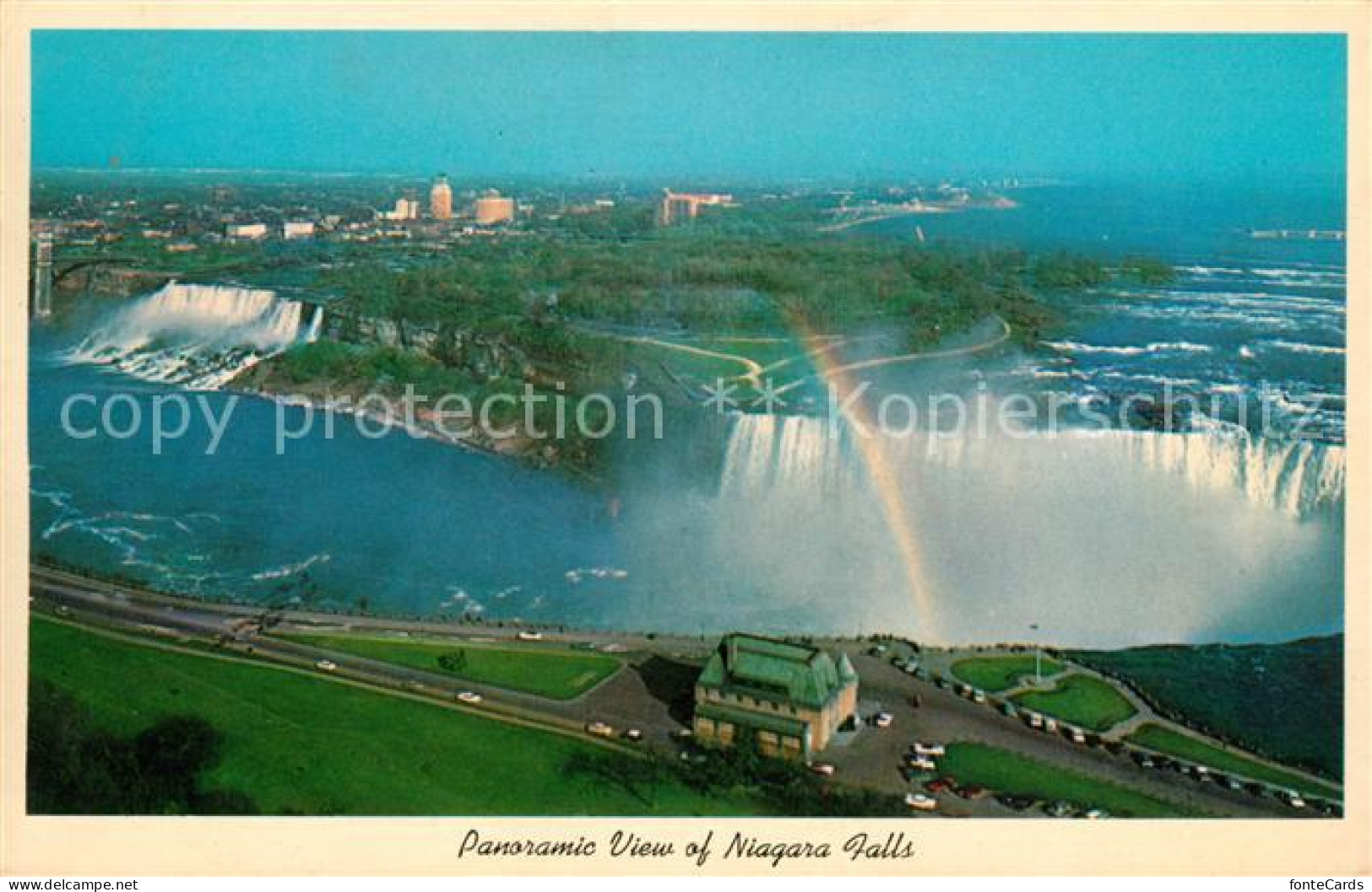 73131635 Niagara Falls Ontario Fliegeraufnahme Panorama  - Non Classificati