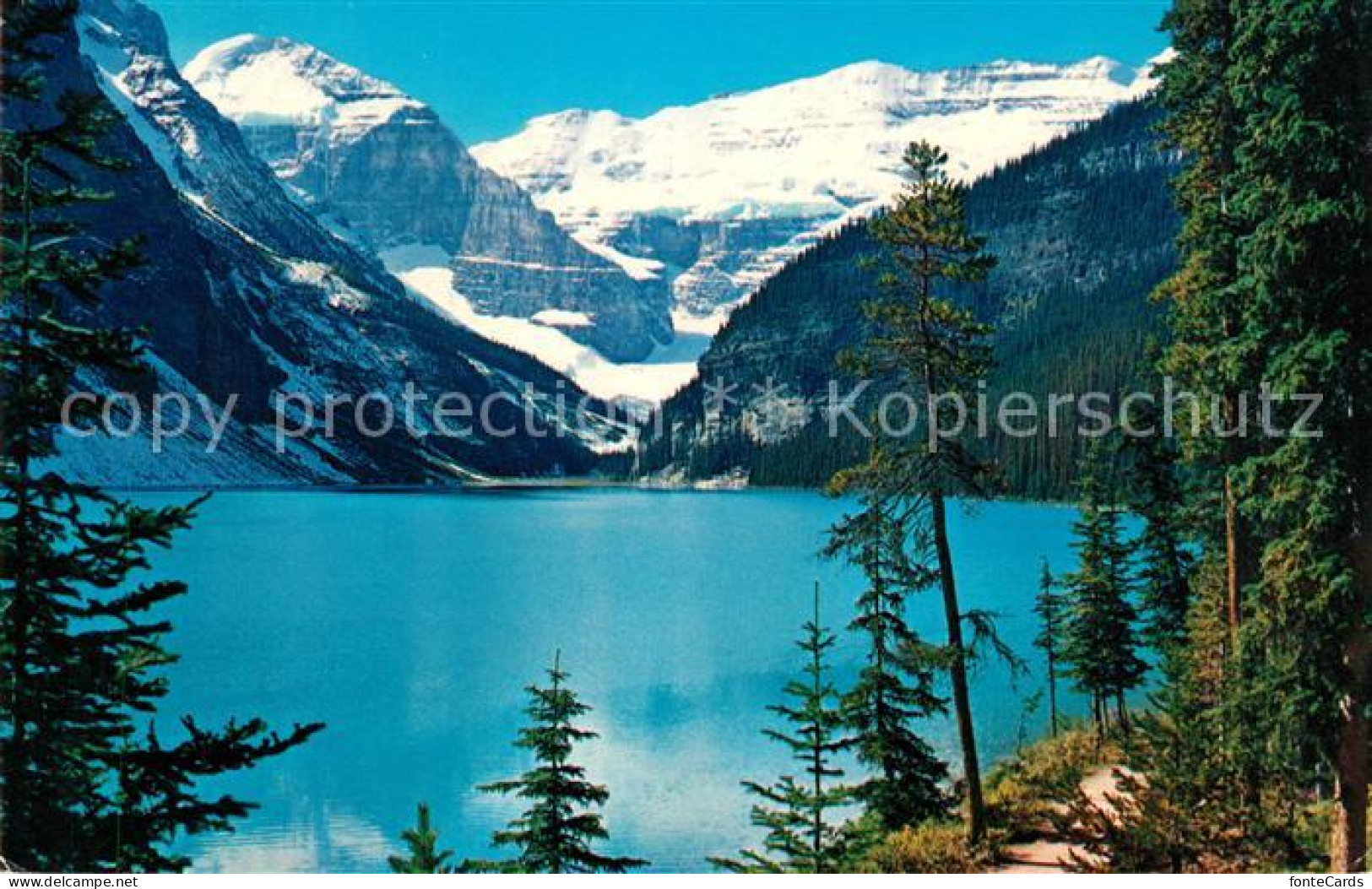 73131610 Canadian Rockies Lake Louise Victoria Glacier Canadian Rockies - Unclassified