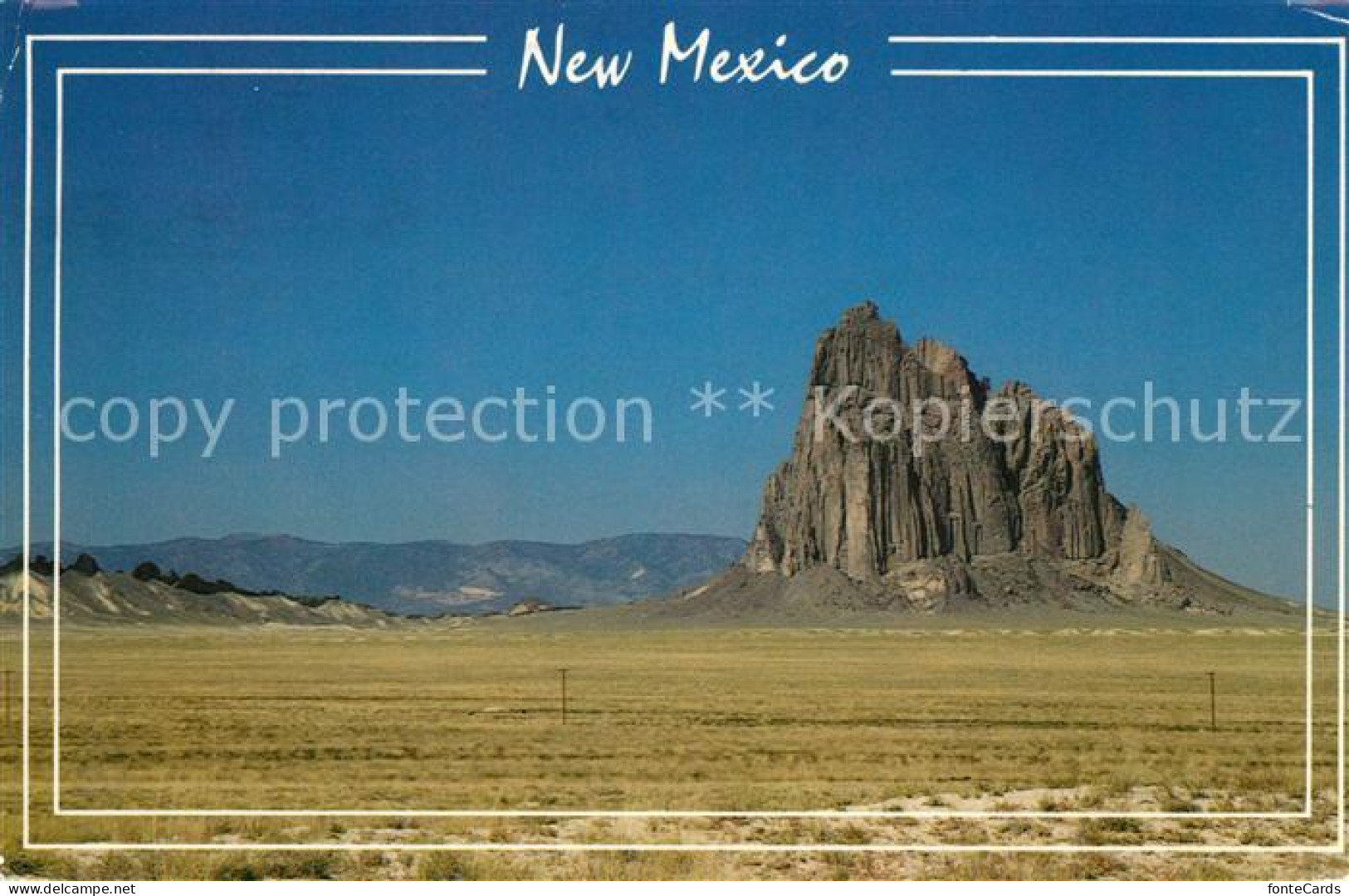 73131592 New_Mexico_US-State Shiprock - Andere & Zonder Classificatie