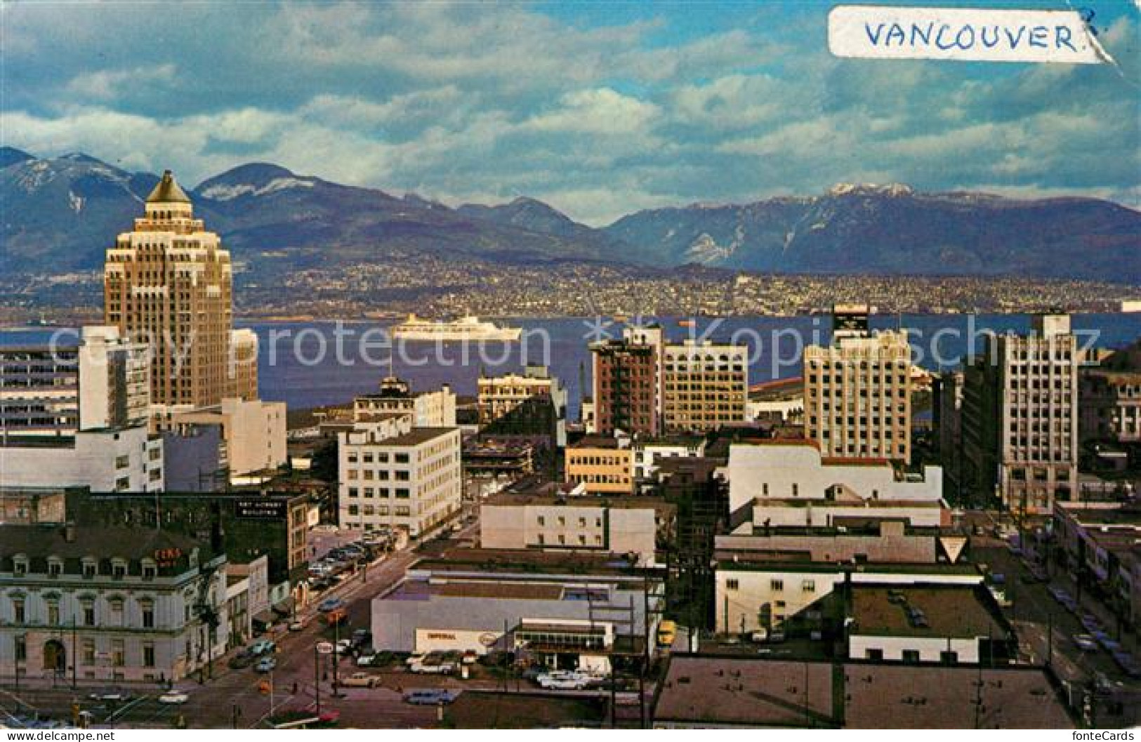 73131586 Vancouver British Columbia Hafen Berge Vancouver British - Zonder Classificatie