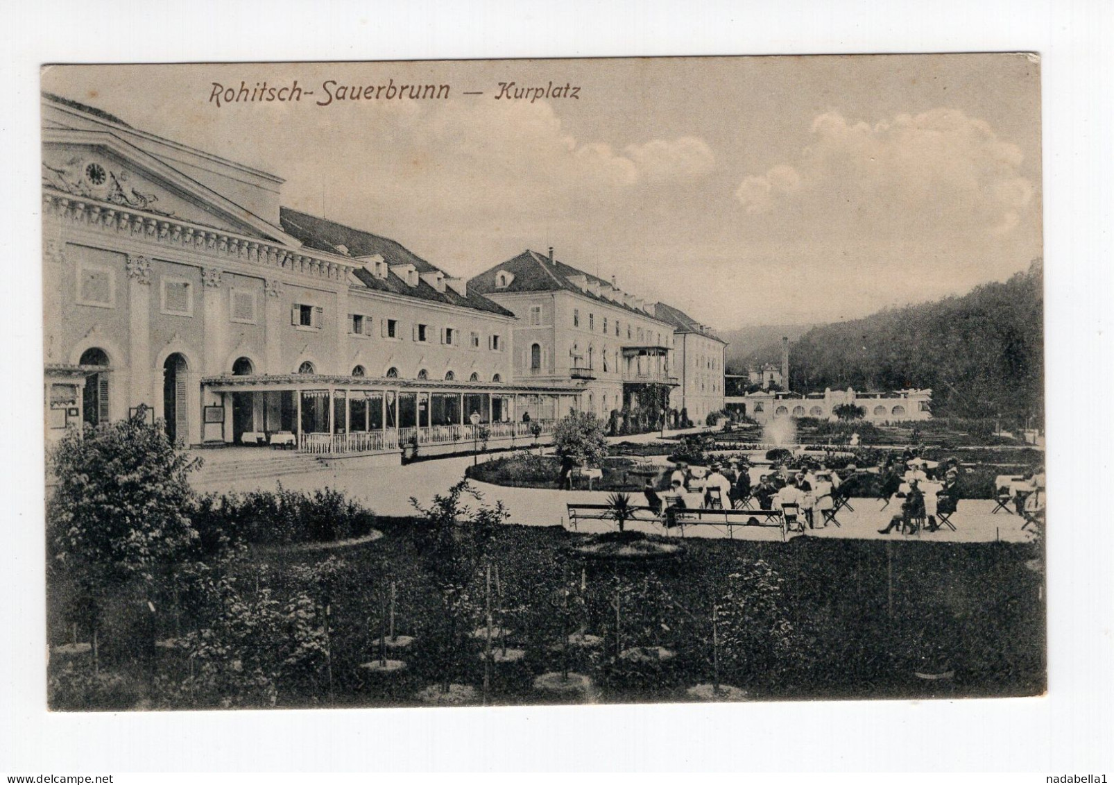 1908? SLOVENIA,AUSTRIA,ROGASKA SLATINA SPA,ILLUSTRATED POSTCARD USED - Slovenia