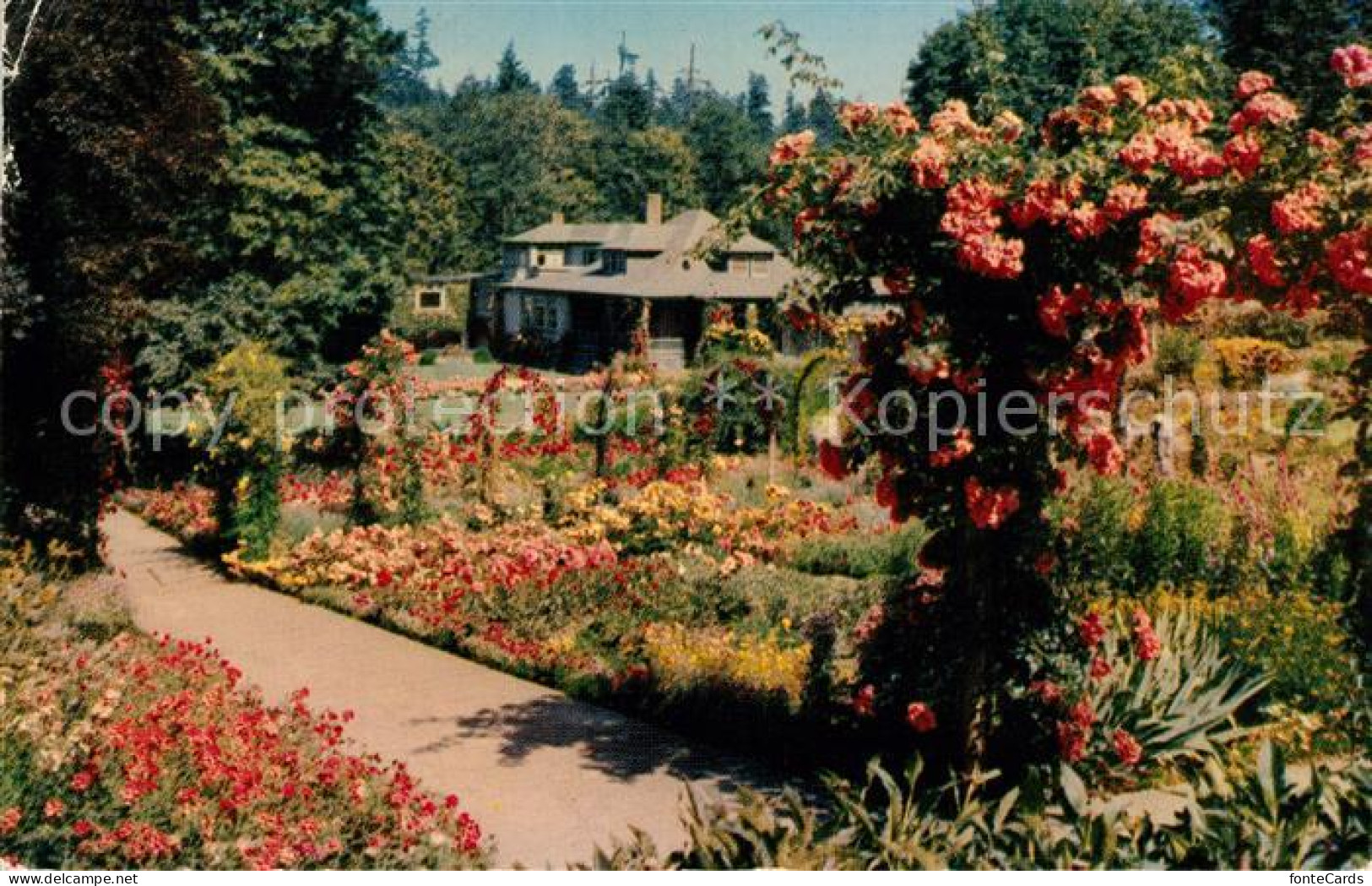 73127903 Victoria British Columbia Butchart Gardens Residence Victoria British C - Ohne Zuordnung