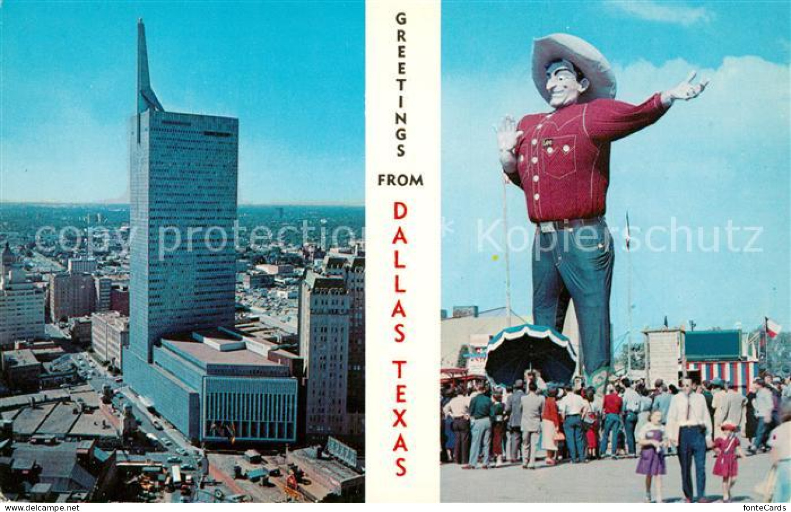 73127832 Dallas_Texas National Bank Big Tex - Other & Unclassified