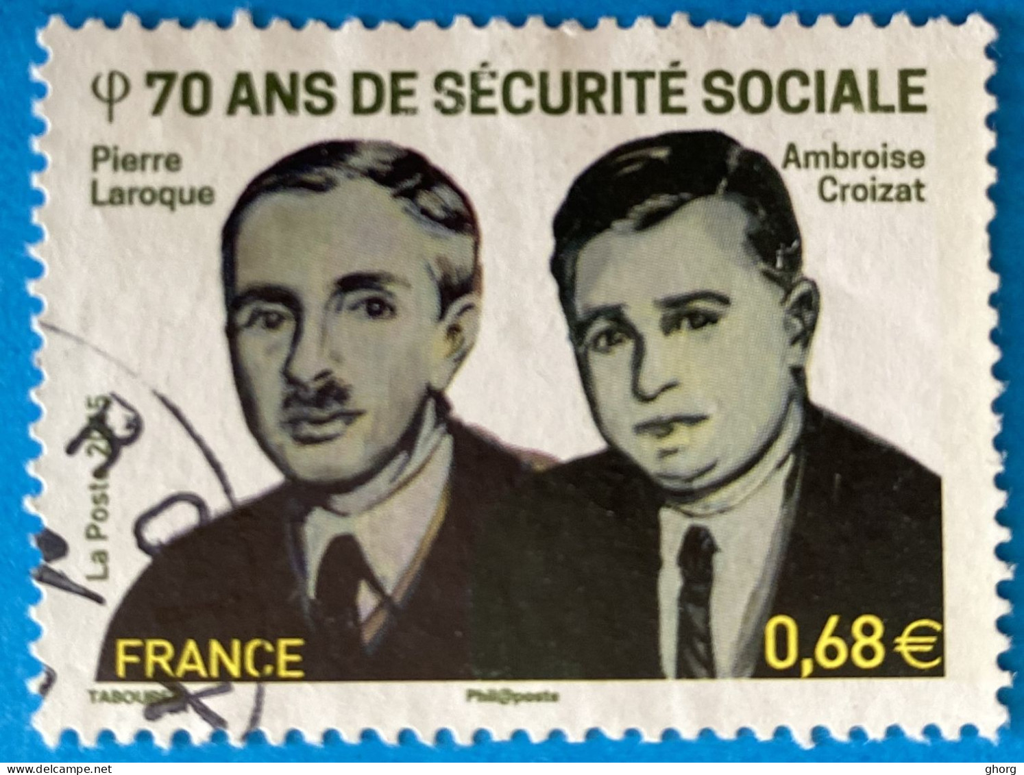 France 2015 : 70e Anniversaire De La Sécurité Sociale N° 4981 Oblitéré - Usati