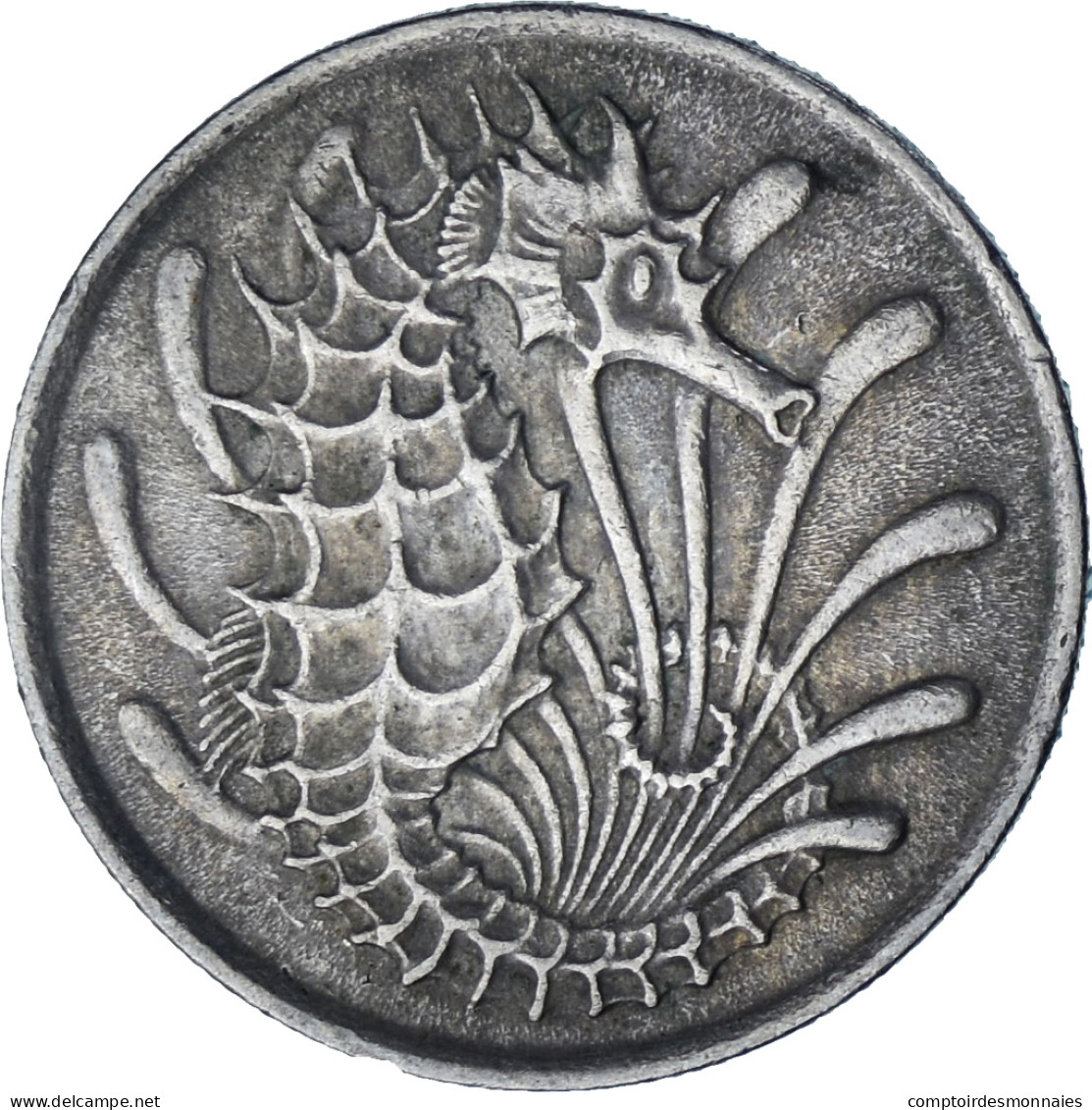 Singapour, 10 Cents, 1970 - Singapour