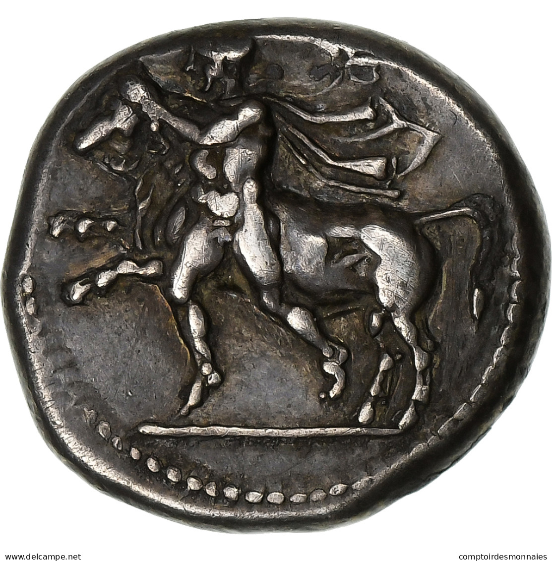 Thessalie, Drachme, Ca. 420-400 BC, Larissa, Argent, TTB+, HGC:4-420 - Griechische Münzen