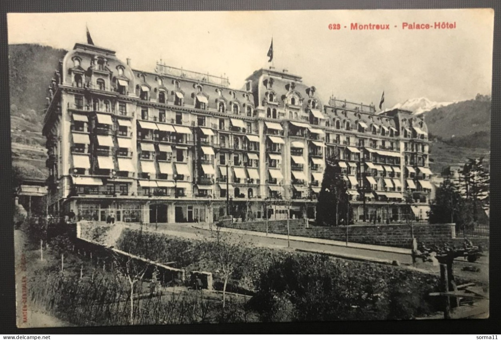 CPA MONTREUX (Suisse) Palace Hôtel - Montreux