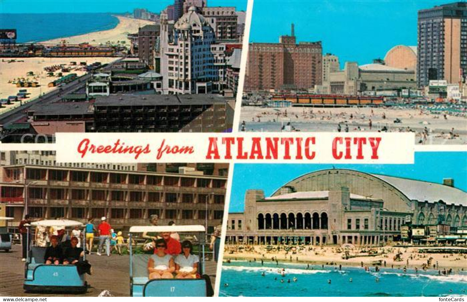 73127731 Atlantic_City_New_Jersey Panorama Park Place Boardwalk Hotels - Altri & Non Classificati