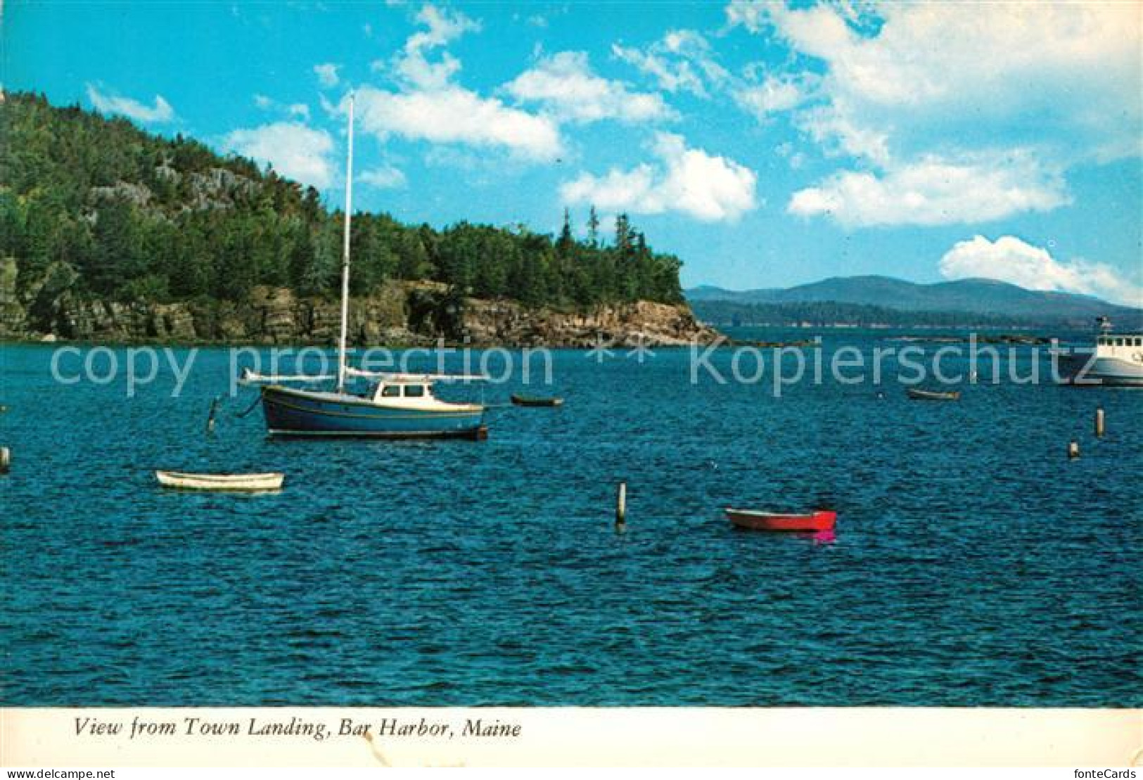 73127643 Bar_Harbor Town Landing - Sonstige & Ohne Zuordnung