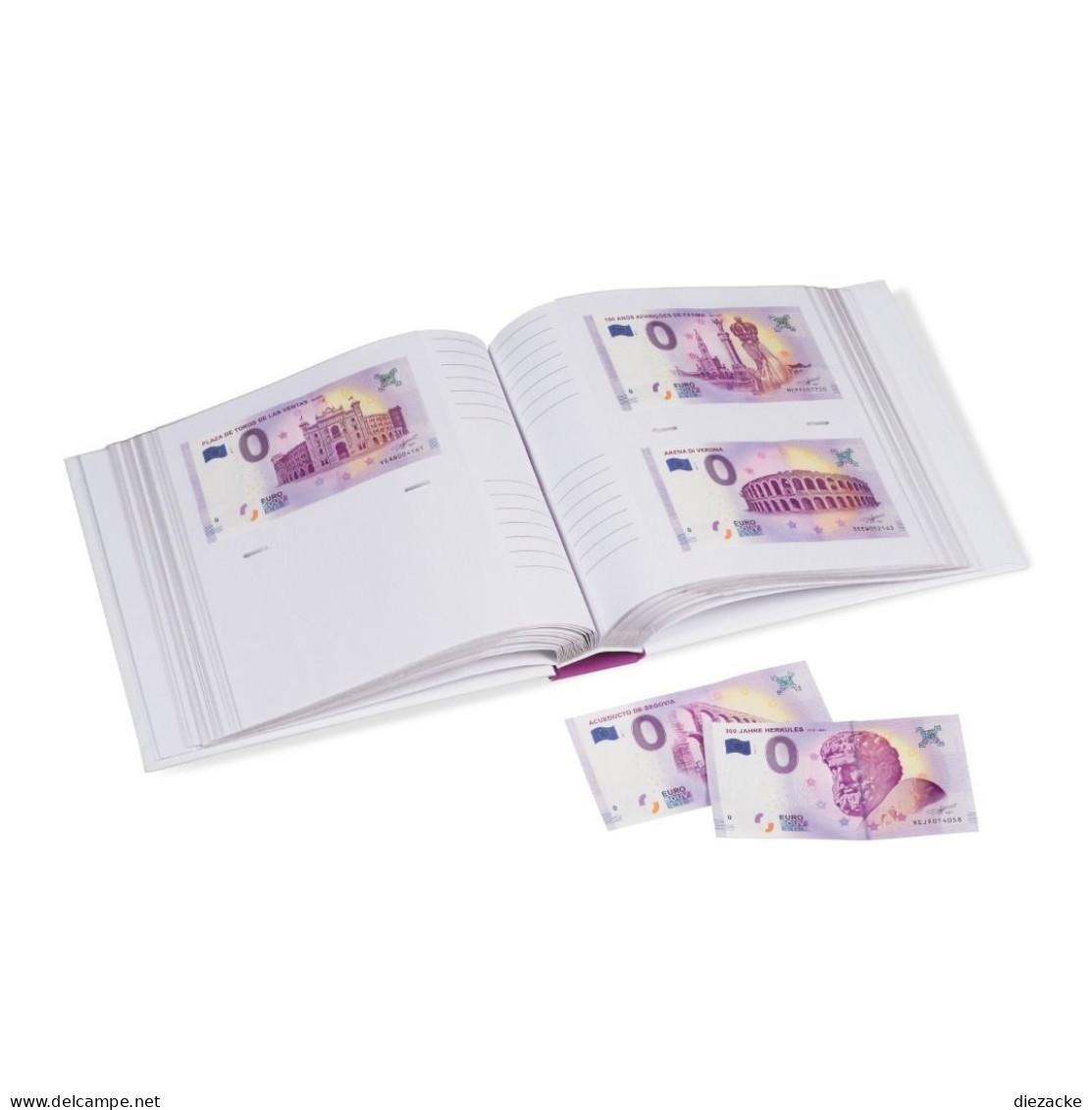 Leuchtturm Album Für 200 "Euro-Souvenier"-Banknoten 358046 Neuware Ohne OVP 7598 - Zubehör