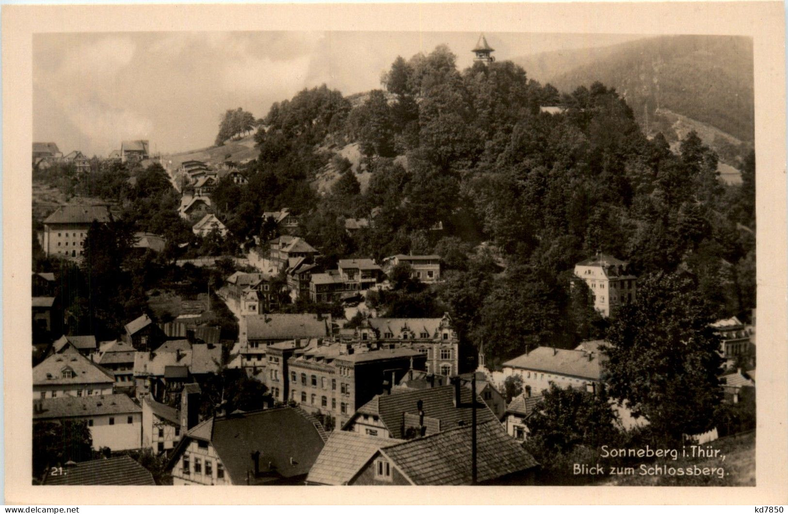 Sonneberg - Blick Zum Schlossberg - Sonneberg