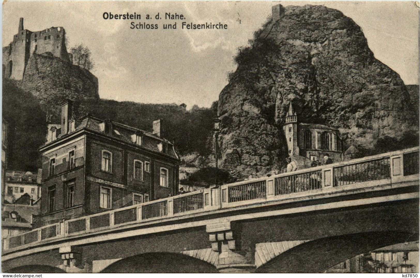 Oberstein - Schloss Und Felsenkirche - Idar Oberstein