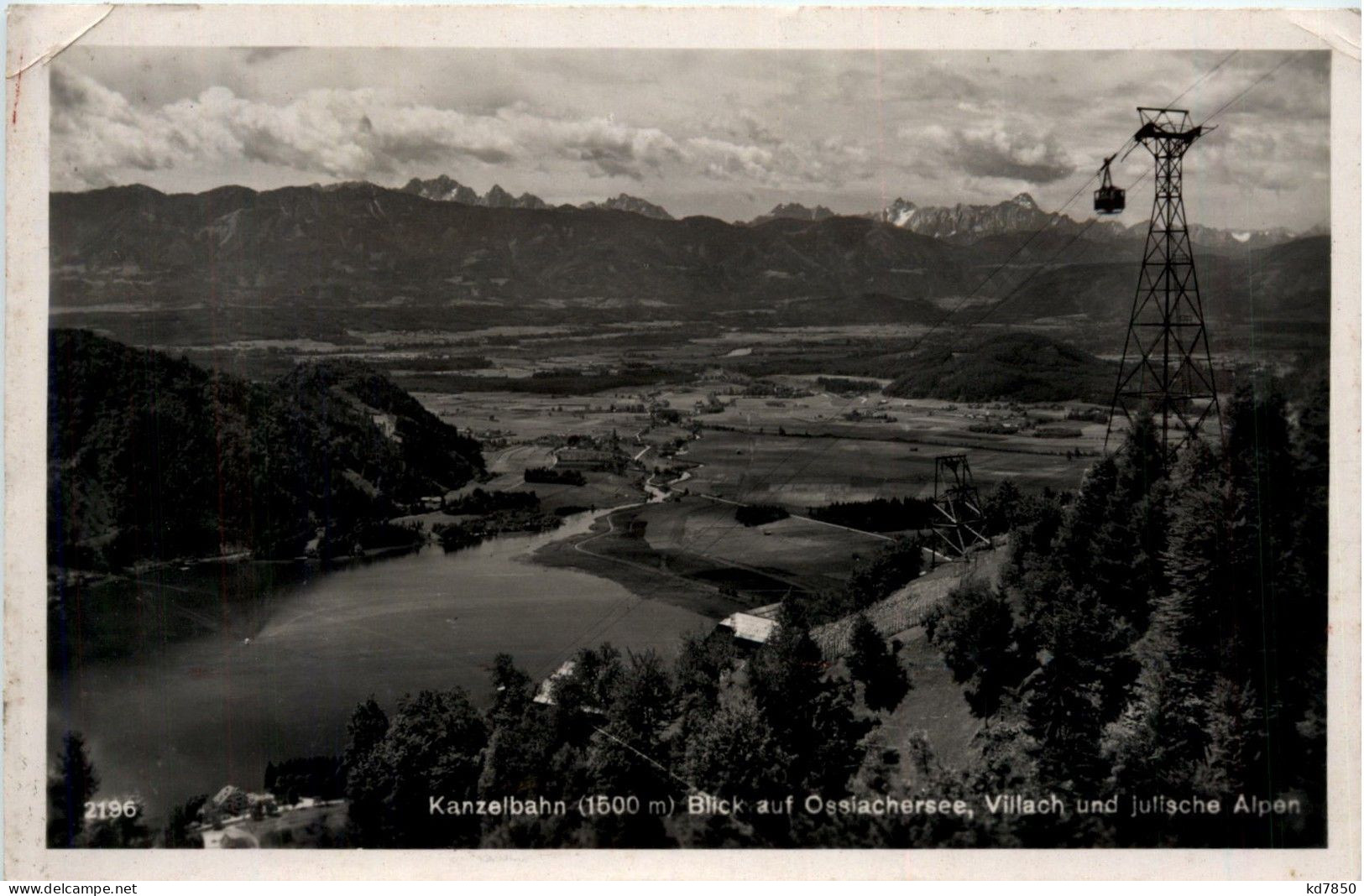 Villach, Kanzelbahn, Blick Auf Ossiachersee Und Julische Alpen - Villach