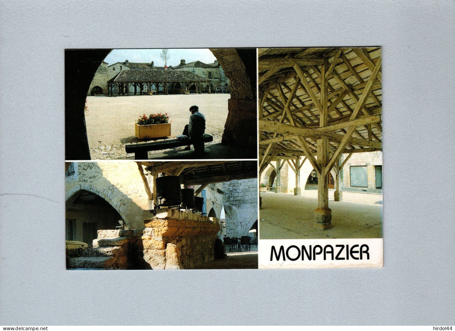 Montpazier (24) : Place Du Marché Et La Halle - Otros & Sin Clasificación