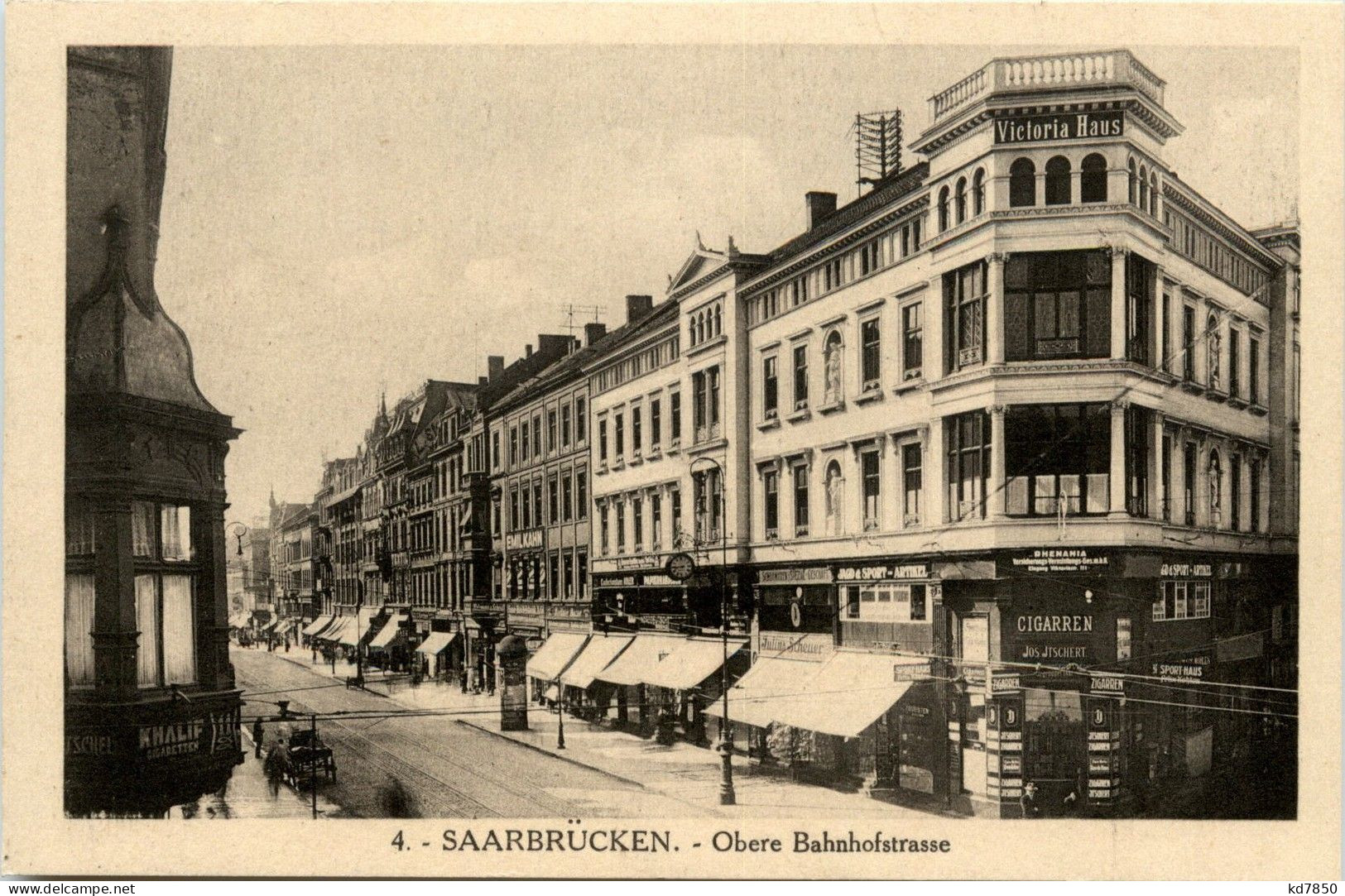 Saarbrücken - Obere Bahnhofstrasse - Saarbruecken