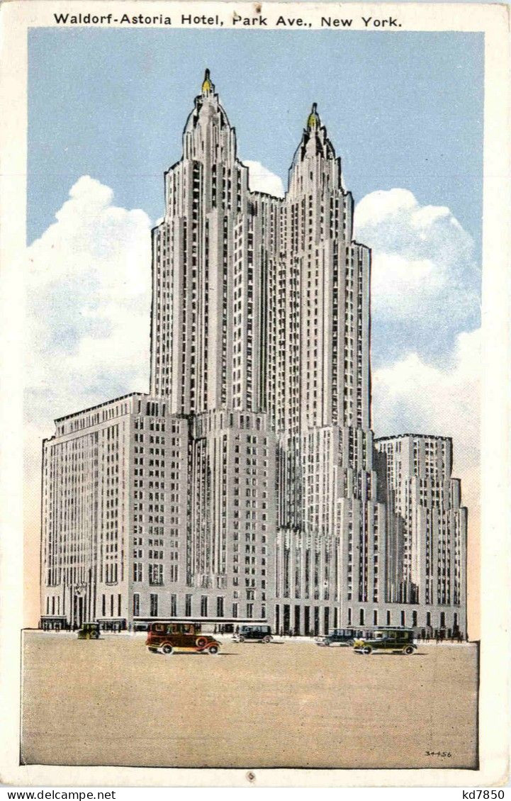 New York - Waldorf Astoria Hotel - Altri & Non Classificati