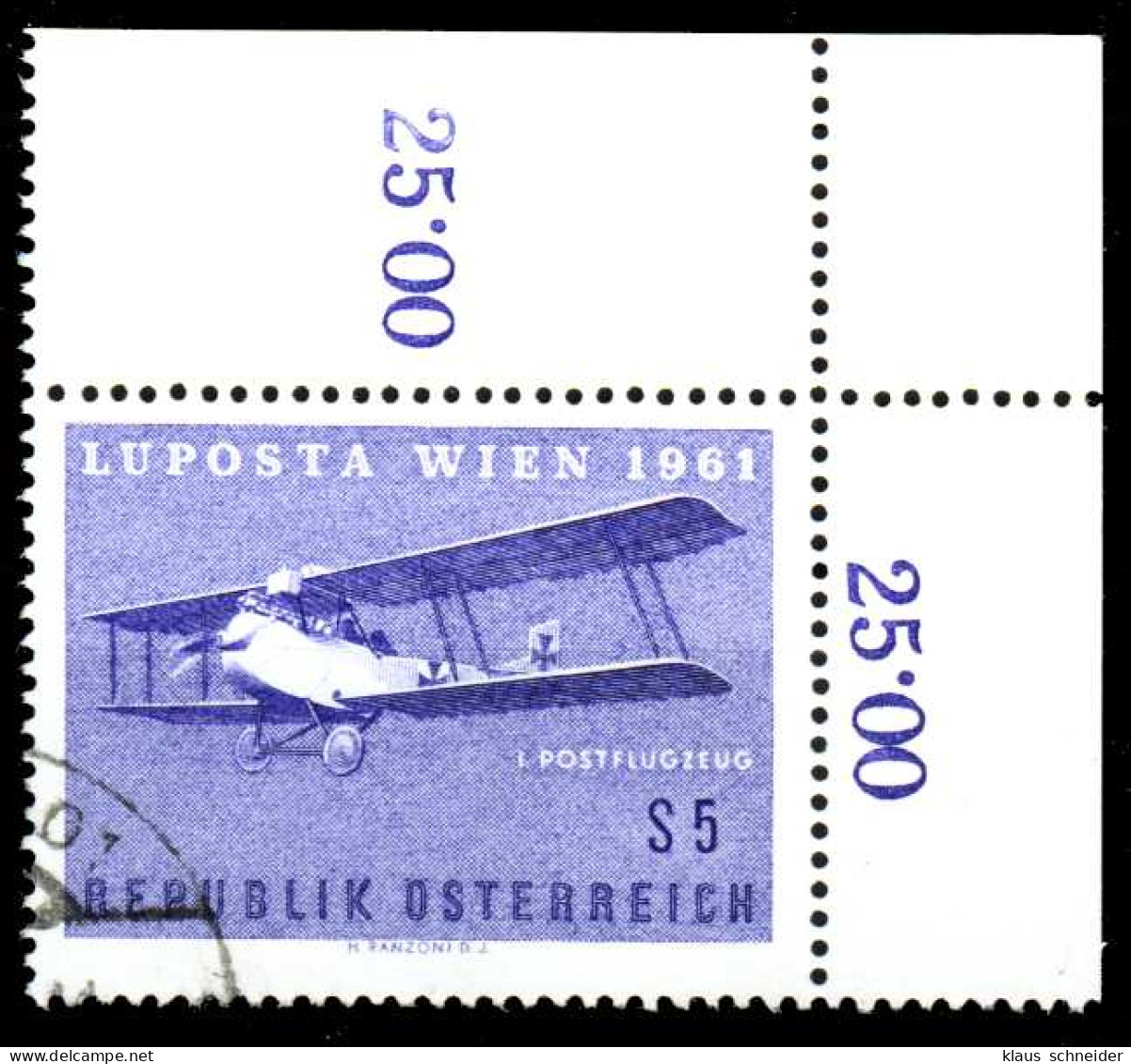 ÖSTERREICH 1961 Nr 1085 Gestempelt ECKE-ORE X2F753E - Used Stamps