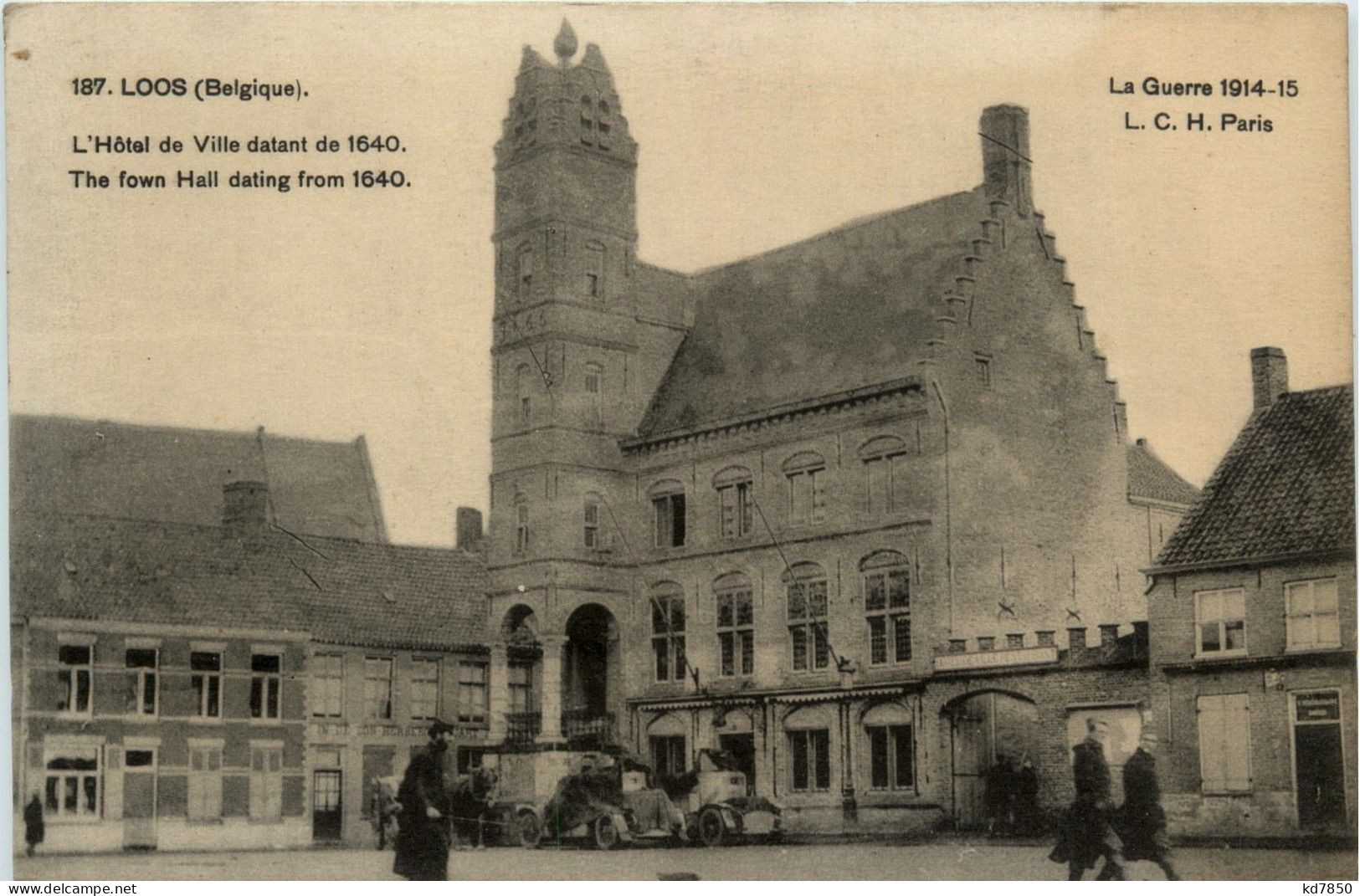 Loos - L Hotel De Ville - Autres & Non Classés