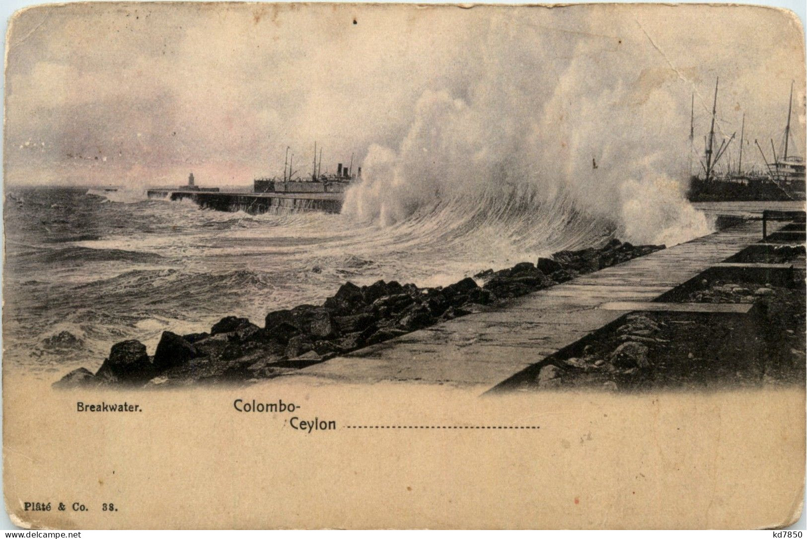 Colombo - Breakwater - Sri Lanka (Ceylon)