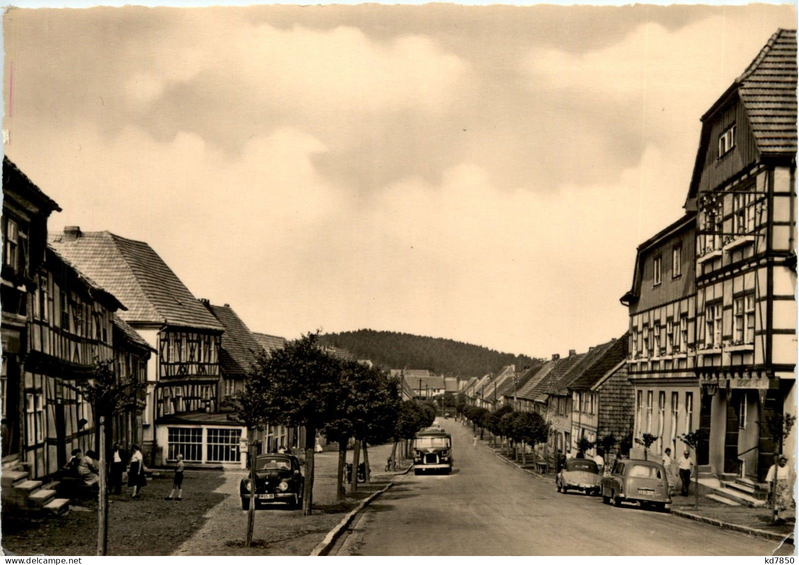 Güntersberge - Marktstrasse Mit Jugendherberge - Harzgerode