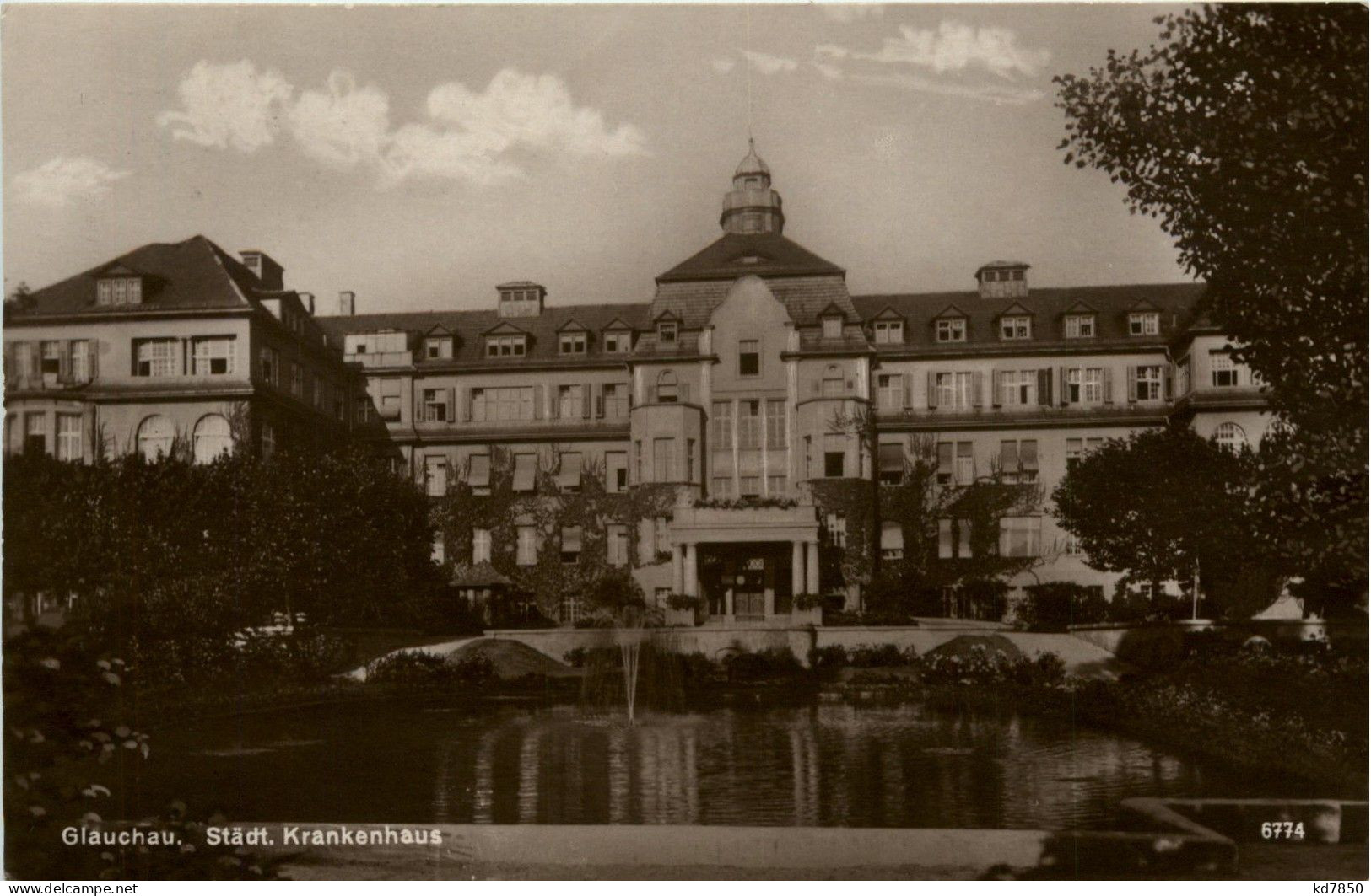 Glauchau - Städt. Krankenhaus - Glauchau