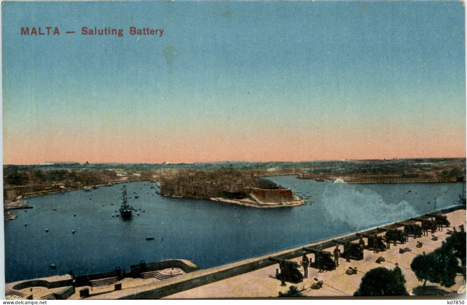Malta - Saluting Battery - Malta