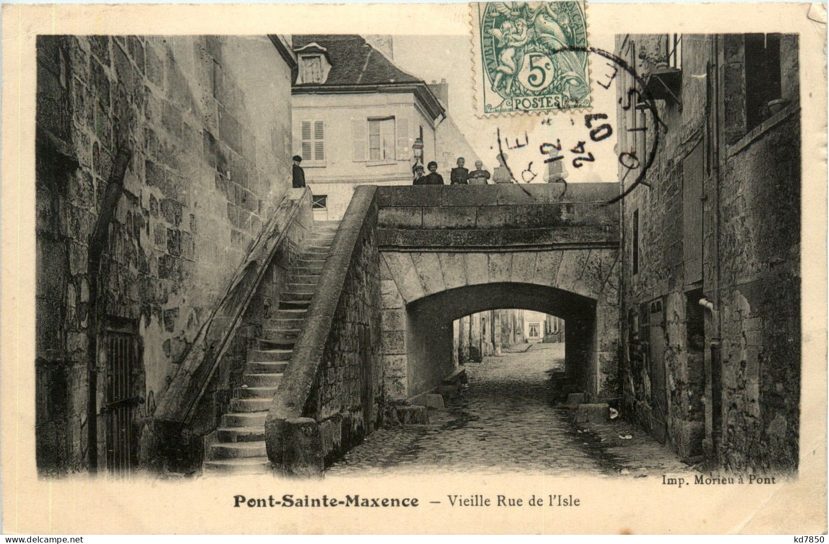 Pont Sainte Maxence - Vieille Rue De L Isle - Otros & Sin Clasificación