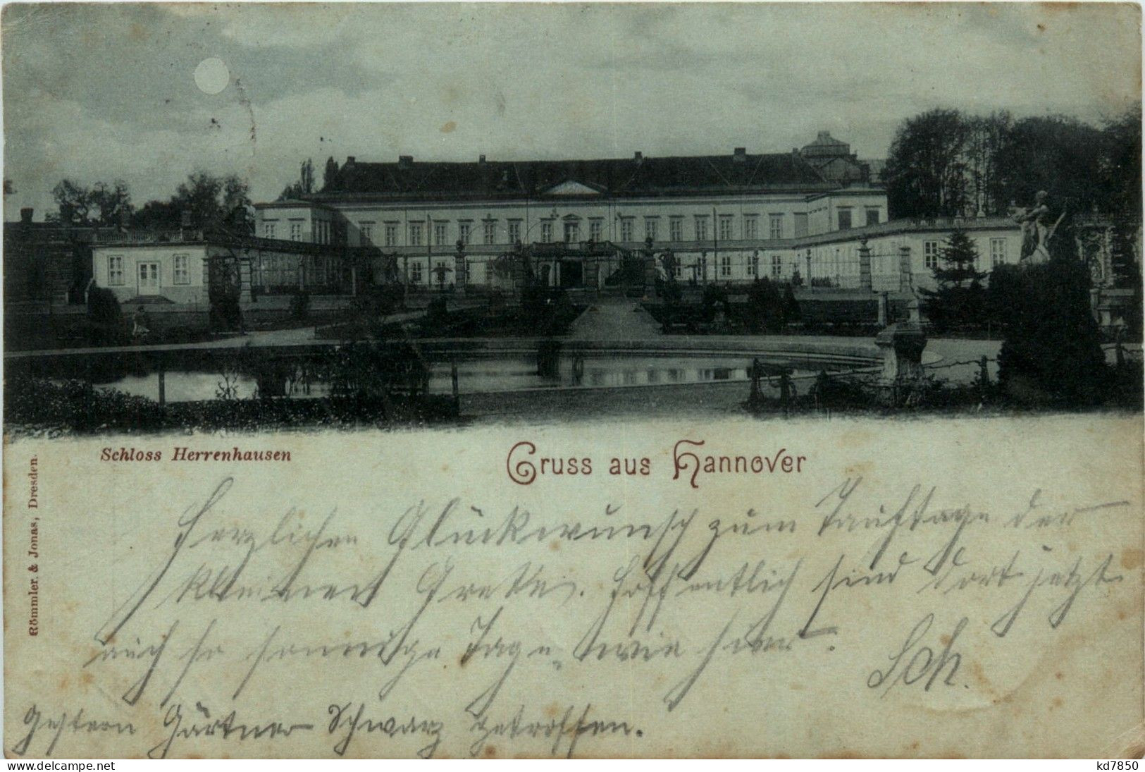 Gruss Aus Hannover - Litho - Hannover