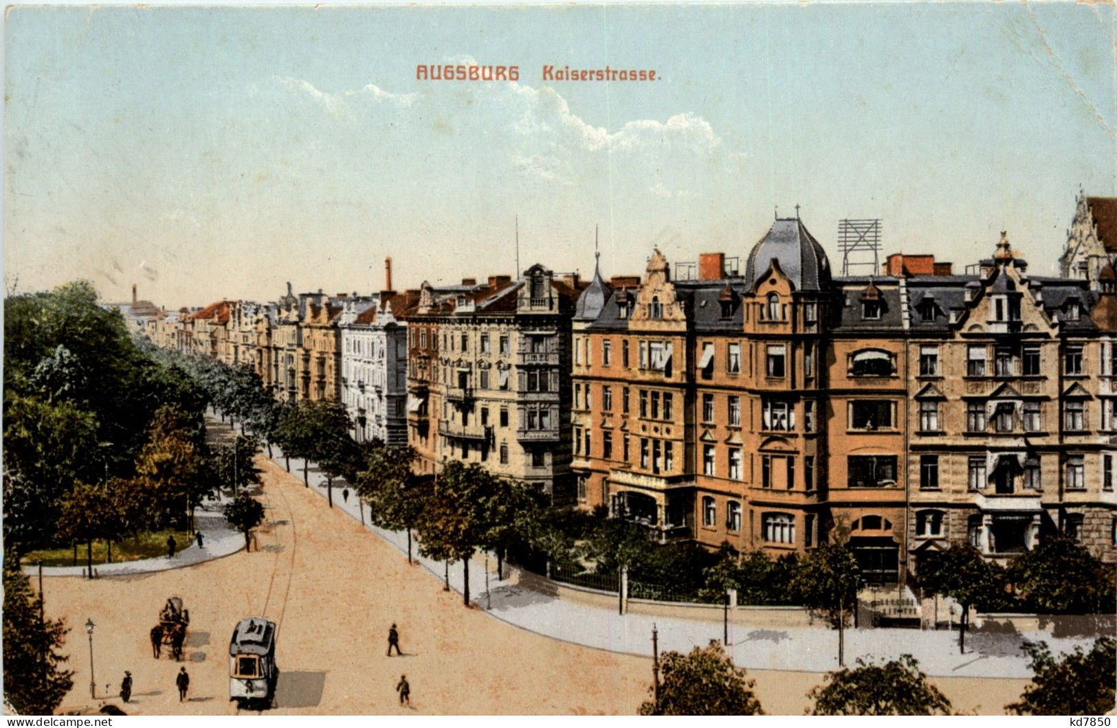 Augsburg - Kaiserstrasse - Augsburg